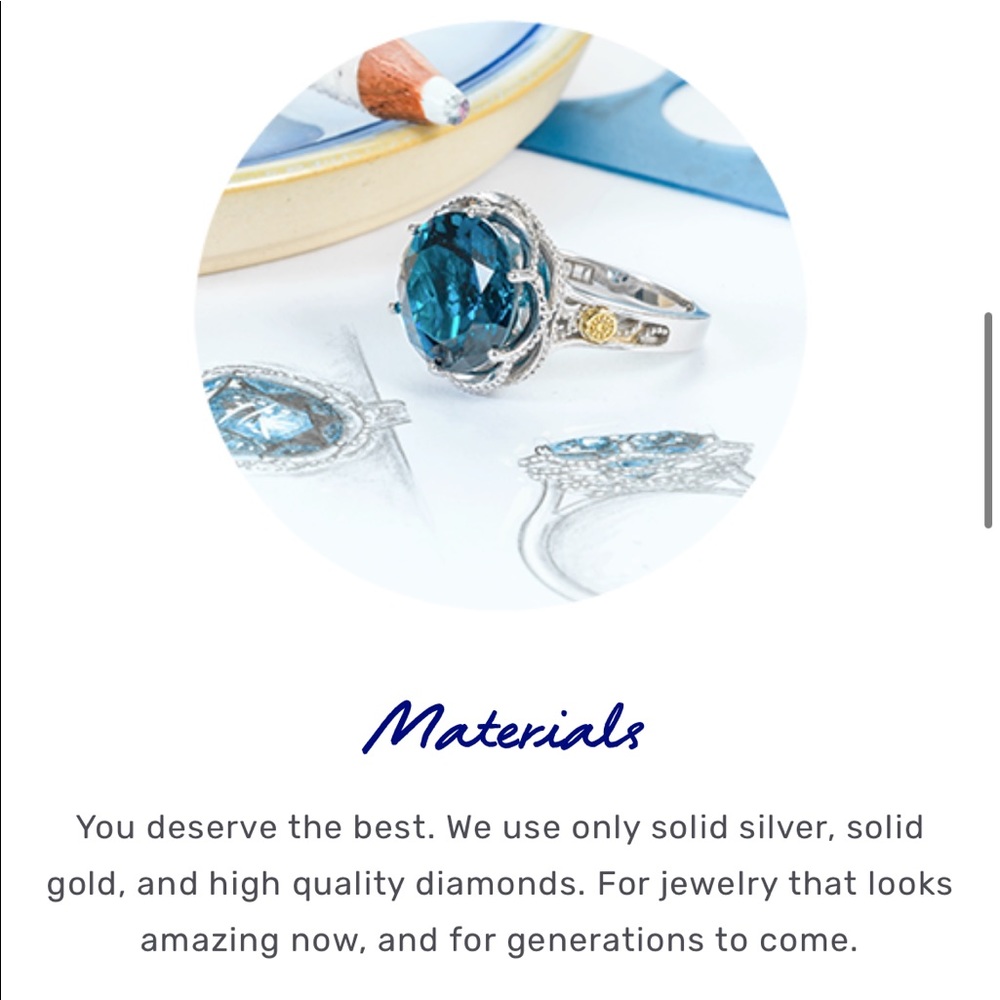 🌊💎Tacori Diamond Wave Necklace💎🌊~17” - Picture 6 of 12